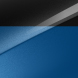 Blueflame Metallic mit Kontrastfarbe Schwarz